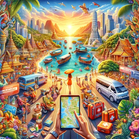 As of right now, Thailand's general emergency numbers are as follows :